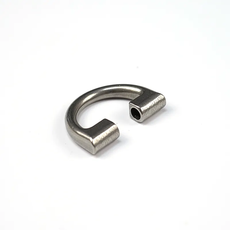 Boucles en métal avec anneau en D rectangulaire et carré en acier inoxydable personnalisable en usine Quincaillerie pour sac à main et ajusteur de chapeau