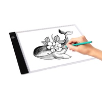 A5 LED Lingt Pad Light Box Dessin Croquis Conseil 2D Animation Photo Croquis X-Ray visualisation Conception 3 niveaux Gradation