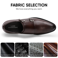Mocassins habillés pour hommes en cuir de vache véritable, vente en gros d'usine, haute qualité, rehaussant de 7 cm, pour bureau et occasions formelles