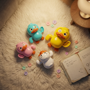 Jouet de bain en PVC à remonter en forme de canard flottant de 18 pouces pour les tout-petits et les enfants - Product Image 4