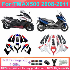 ชุดแฟริ่งมอเตอร์ไซค์ ABS ใหม่ สำหรับ Tmax500 Tmax 500 ปี 2009 2010 2011 08 09 10 11 ชุดแฟริ่งเต็มคัน Tmax500 ปี 2008-2011 ABS - Product Image 1