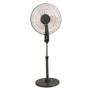 Air cooling 16 inch indoor standing fans 3 speed energy-saving pedestal stand fan