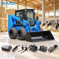 Aksesoris Mesin Konstruksi Kubota Mini Excavator Skid Steer Loader yang Kompatibel untuk Peningkatan Mesin