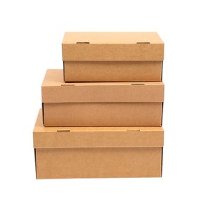 Boîtes d'expédition <span class=keywords><strong>en</strong></span> carton ondulé <span class=keywords><strong>en</strong></span> stock, <span class=keywords><strong>cartons</strong></span> d'expédition recyclés, chaussettes, vêtements, chaussures, albums photo, dossiers, boîte de rangement pour chaussures, emballage - Product Image 4