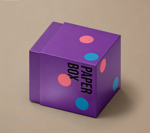 Boîte d'emballage Purple Premium Jewelry Heaven pour jouet de collection et couverture de protection, idéale pour les coffrets cadeaux, logo personnalisable - Product Image 5