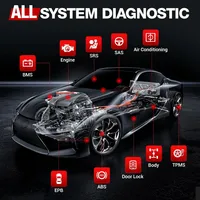 Nuevo - LAUNCH X431 CRP129E PLUS Herramienta de Diagnóstico Completo para Automóviles con 8 Servicios de Reinicio, OBD OBD2, Escaneo Automático de VIN, Prueba de Batería