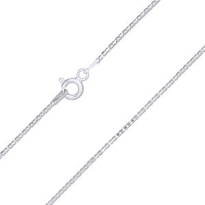 Fournisseur de chaîne de boîte en argent Sterling 925 de 18 pouces de longueur provenant de thaïlande - Product Image 1