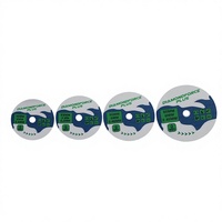 Lame de scie circulaire diamantée mini 30/40/50/60 mm avec tige ronde, disque de coupe pour carrelage en porcelaine sur mini meuleuse d'angle