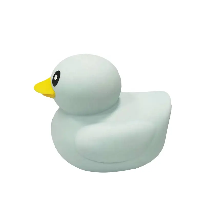 Salle de bain bébé bain flottant jouet 100% jouet de bain canard en silicone de qualité alimentaire