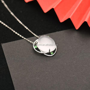 Collar de Jadeíta 5A Qingyabailu Feicui para Mujer, Transparente como el Hielo, Elegante, de Alta Calidad, Verde Imperial, Tipo Hielo, Clásico - Product Image 3