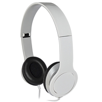 Casques supra-auriculaires légers 3,5 mm avec suppression du bruit ENC, étanches IPX-7 pour usage au bureau/à l'étude, offrant des services OEM/ODM