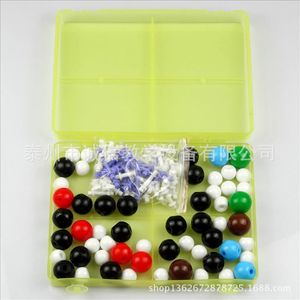Modelo de estructura molecular; modelo de bolas y barras 32003 para estudiantes de secundaria en trabajos en grupo; proporciones; enseñanza de química - Product Image 1