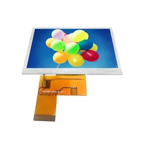 الشاشة LCD من الشركة المصنعة 4.3 بوصة وحدة TFT 480 * 272 40pin RGB 8 bits العرض الكامل السفلي شاشة LCD