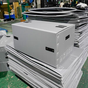 कस्टम थोक फोल्डेबल पीपी नालीदार शीट प्लास्टिक कॉर्क्स बॉक्स नालीदार प्लास्टिक भंडारण बॉक्स - Product Image 6