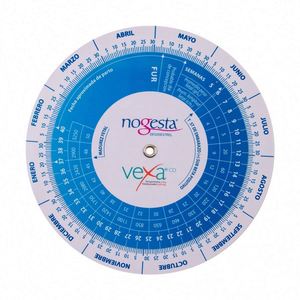 Roulette de calcul de la date d'accouchement en plastique, ruban à mesurer promotionnel pour la grossesse - Product Image 5