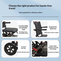 Chariot de courses pliable à quatre roues, léger, imperméable, pour personnes âgées, aide à la mobilité domestique, fauteuil roulant pour courses