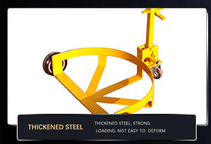 55 галлонов ручного барабанного тяги для масляных барабанов подъемник тележка барабанный барабан погрузочное оборудование - Product Image 5