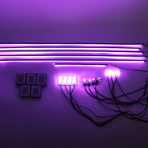 ไฟ LED RGB สำหรับพื้นที่วางเท้าในรถยนต์ 18-in-1 พร้อมแอปและรีโมทคอนโทรล ควบคุมสีได้ไม่จำกัด ซิงค์กับเสียงเพลง ชุดไฟสร้างบรรยากาศภายในรถ - Product Image 5