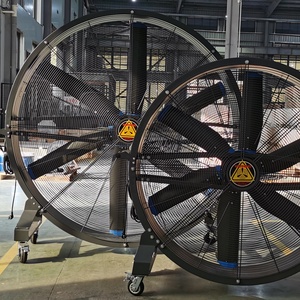 Warehouse <b>Fans</b> 1.5m Free <b>Standing</b> Portable Movable 220V IP55 Protection 420 Coverage Aluminum & Magnesium Alloy Blades - Product Image 4