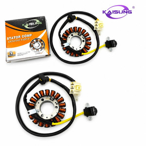Bobina de Generador para Motocicleta <span class=keywords><strong>Honda</strong></span> <span class=keywords><strong>Lead</strong></span> <span class=keywords><strong>110</strong></span>, Bobina de Estator con Apertura de 6MM, 12V CC, Pieza de Repuesto Directa - Product Image 2