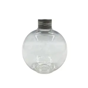 Para esfera botella de forma de 150ml lindo de la botella de la bola de plástico botella esférica botella con pulverizador