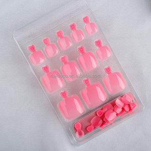 High Quality <strong>French</strong> Solid Color Press on <strong>Nails</strong> With <strong>Toe</strong> <strong>Nails</strong> <strong>Designs</strong> Foots Fake <strong>Nail</strong> Art Wholesales Supplies - Product Image 4