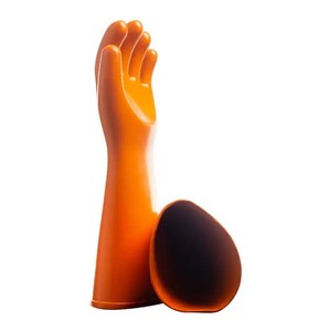 klasse 0 1 2 3 4 schützende hochspannung 10 kv elektrisch isolierte gummi-arbeitshandschuhe isolierhandschuhe test - Product Image 1