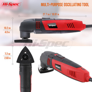 Oscillating <b>Tool</b> 220W Electric Multi-Function Cutter Grinder For Wood Plastic Metal DIY - Product Image 4