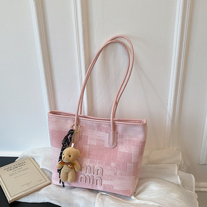 Bolsos de Mano Modernos para Mujer, Bolsos Pequeños de Marca, Bolsos Bandolera con Cadena y Bordado - Product Image 1