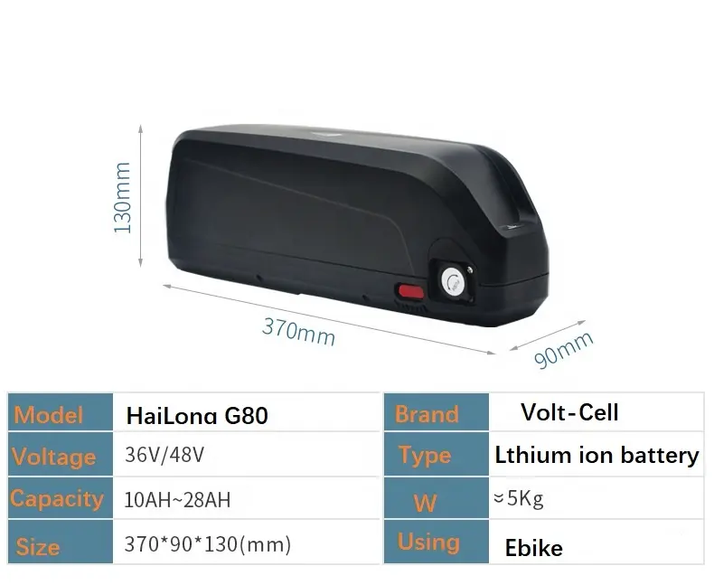 Ebike 배터리 48V 15Ah 하이 롱 배터리 48V 15Ah HL 배터리 48V 18Ah 폴리