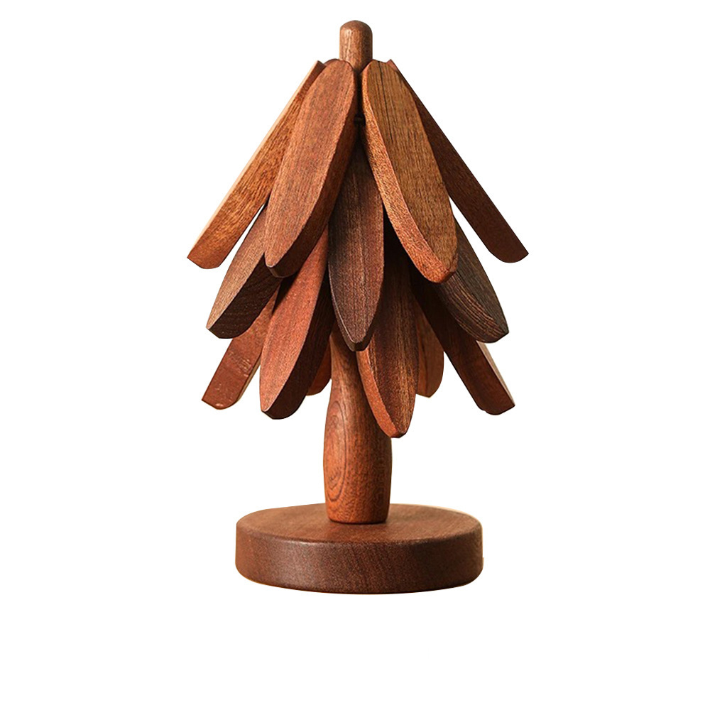 walnut wood 3PCS+base