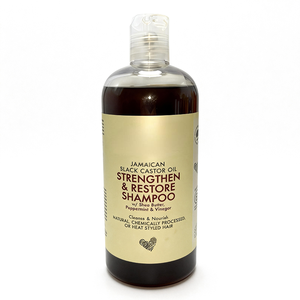 Crema Capilar 2 en 1 de Aceite de Ricino Negro Jamaicano y Manteca de Karité, Orgánica, Sin Silicona, Hipoalergénica, Unisex para Adultos, Limpieza Profunda - Product Image 1