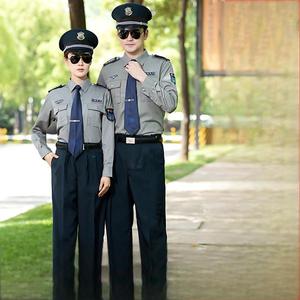 Mùa Hè An Ninh Bảo Vệ Đồng Phục Ngắn Tay Áo Sơ Mi Mới Phong Cách An Ninh Đồng Phục Áo Sơ Mi Tài Động Cơ An Ninh Nhiệm Vụ Đồng Phục Bộ - Product Image 3