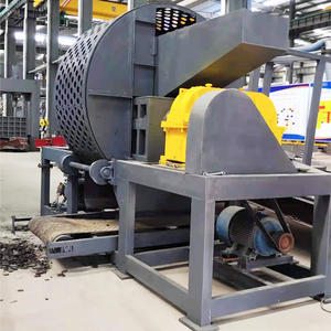 Bandenbreekmachine Met Dubbele As Shredder Prijs Voor Het Breken En Recyclen Van Afvalbanden - Product Image 4