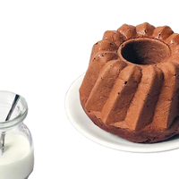 Moules à gâteau et à pain en métal jetables de 7 pouces, antiadhésifs, épaisseur 1,0 mm, avec instructions d'entretien pour le lavage à la main, pour la pâtisserie