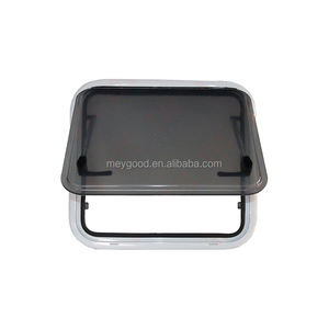 Fenêtre de camping-car à coin rond de <span class=keywords><strong>petite</strong></span> taille 387x336mm avec <span class=keywords><strong>moustiquaire</strong></span> - Product Image 1