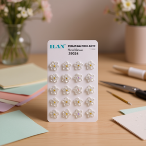 ILAN Adesivo Luminoso Fiori Bianchi 39054 - Product Image 3