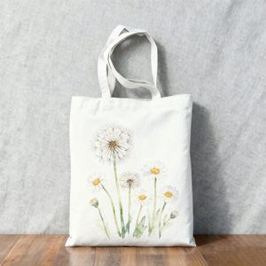 Bolsa de Tela Ecológica Reutilizable con Logotipo Personalizado, Bolsa de Compras para Mujer con Logotipo Impreso - Product Image 1