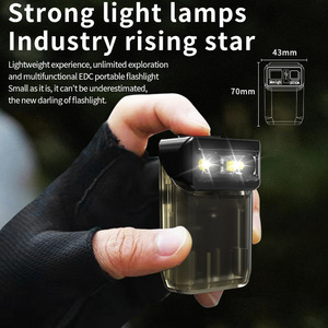 ไฟฉายพวงกุญแจ LED รุ่น Mini Light XZT 01 พร้อมหน้าจอดิจิตอล คลิปแม่เหล็ก หมุนได้ ใช้สำหรับให้แสงสว่างกลางแจ้ง - Product Image 5