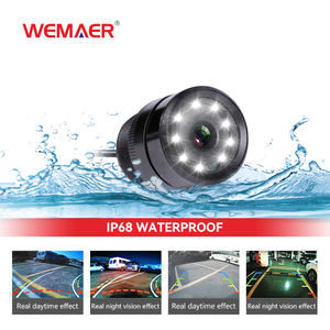 Wemeer กล้องสำรอง8แอลอีดีสำหรับรถยนต์, IP68มองหลังรถกันน้ำสำหรับจอดรถ - Product Image 2
