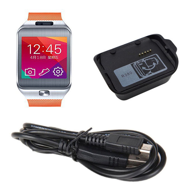 Charger Dock Charging Cradle Station Battery Charger for Samsung Galaxy Gear 2 R380 Smart Watch SM-R380 Adapter Gender