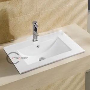 Lavabos sous plan en céramique, lavabo à main Featheredge - Product Image 4