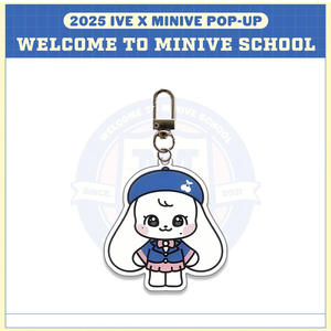Kpop IVE Llavero Minive de Dibujos Animados, Colgante Acrílico Lindo, Bolsa, Accesorios, Llavero, LEESEO, REI, YUJIN, REI, Colecciones de Fans, Regalo - Product Image 3