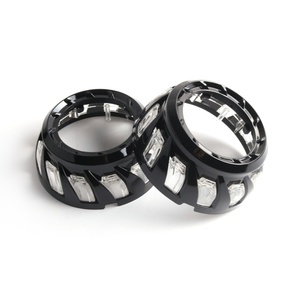 Sanvi 3 Inch Shrouds for Bi <b>Led</b> <b>Projector</b> Xenon Lens 3 Inch Housing Shrouds Cover <b>Led</b> Headlights - Product Image 1