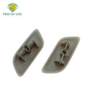 Lexus LX570 Headlight Washer Spray Caps 85045-60040 85044-60130 Plastic Front <b>Bumper</b> Cover <b>Clip</b> On - Product Image 4