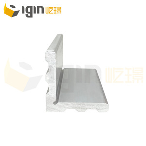 Profilé en aluminium Igin Angle 8.8H*60mm 13.2H*60mm Poli 6063T5 Usage industriel et civil - Product Image 1