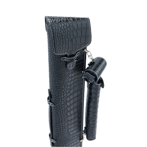 Étui pour queue de billard à motif crocodile rose VIBRANT - Product Image 3