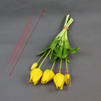Fleurs artificielles en plastique souple de haute qualité en forme de pêche, décorations de fleurs artificielles haut de gamme, accessoires photo pour salon