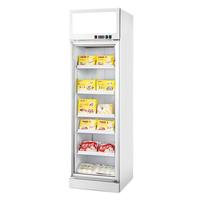Réfrigérateur de présentation de boissons à porte vitrée commerciale de 560 L pour supermarché/magasin