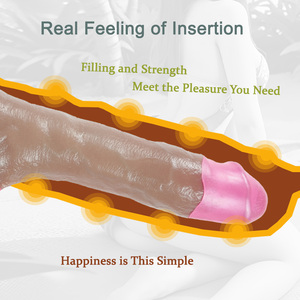 Vibrador de 453 g para Mujeres y Chicas, Productos Sensuales, Juguetes con Sensación Agradable al Tacto, Ventosa Fuerte, Pene Realista - Product Image 5